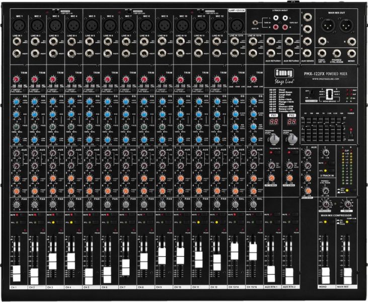 IMG STAGE LINE PMX-122FX Powered Mixer