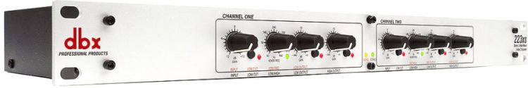 dbx 234S - Stereo 3-Weg / Mono 4-Weg Frequenzweiche
