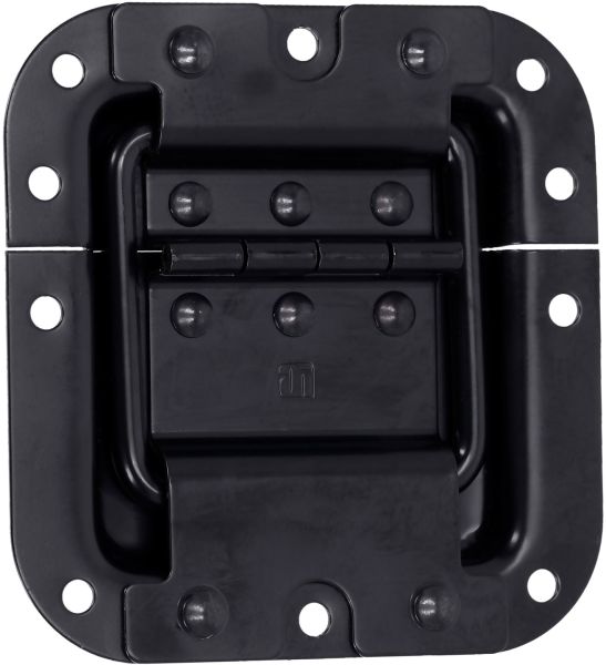 Adam Hall Hardware 27095 BLK - Flightcase Deckelfeststellscharnier mittel, schwarz