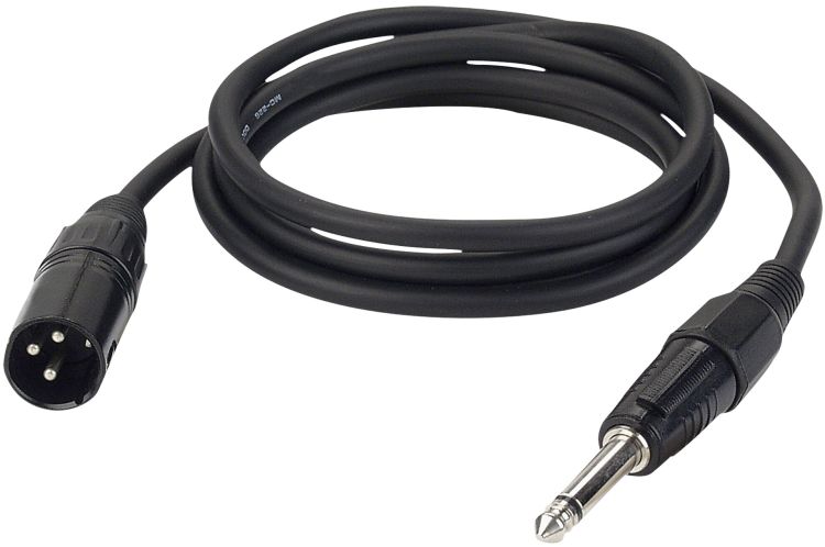 DAP FL13 - unbal. XLR/M 3 p. > Klinke mono  1,5 m