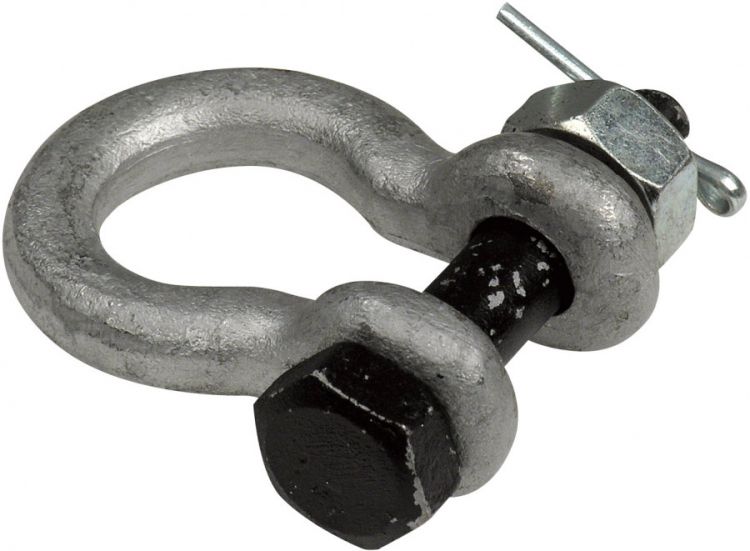 Lodestar Chain Shackle WLL  WLL 1,0T with nut bolt and split pen
