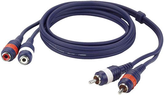 Sommer cable Shop, Adaptercable, y-cable RCA / MiniJack, 2