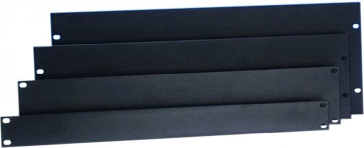 Adam Hall 19" Parts 8722 STL 19" Rackblende 2 HE, Stahl