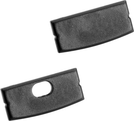 EUROLITE Endkappen für U-Profil 20mm schwarz