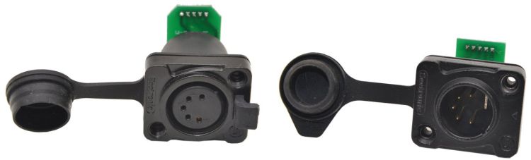 EUROLITE IP XLR Set Stecker/Buchse 5pol
