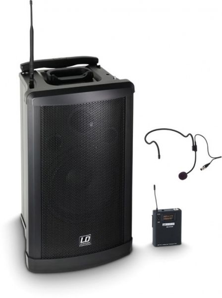 LD Systems Roadman 102 HS B 6 Mobiler PA Lautsprecher mit Headset