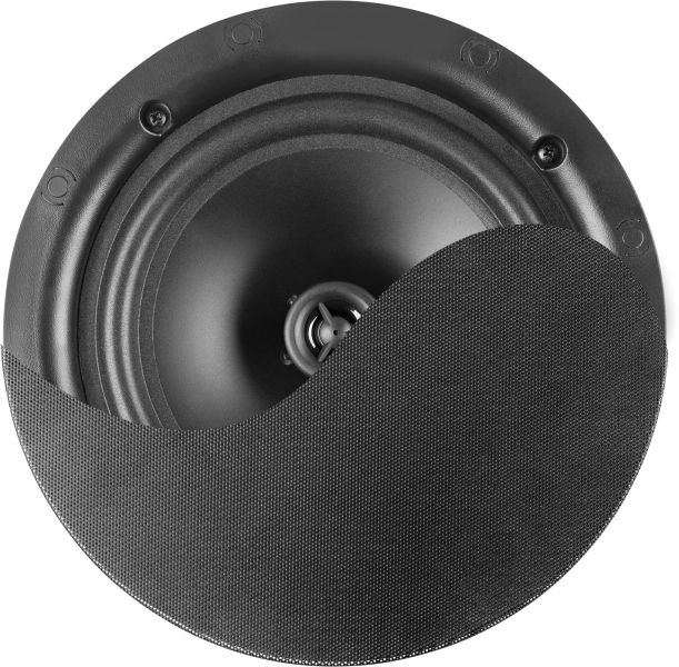 Power Dynamics NCSP6B Niedrigprofil-Deckenlautsprecher 100V 6,5" Schwarz