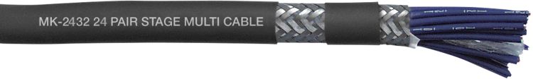 DAP-Audio MK-2432 - Studio Multicore 24-paariges Kabel, doppelt geschirmt