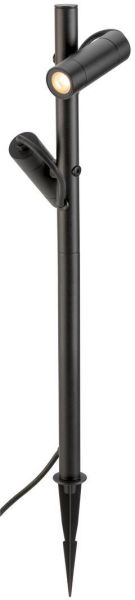 SLV HELIA SLIM Pole, double, LED Outdoor Stehleuchte, schwarz IP65 3000K -B-Stock-