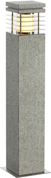 SLV ARROCK GRANITE 70 Stehleuchte, Granit, salt & pepper, E27, max.
