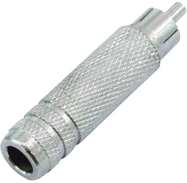 OMNITRONIC Adapter Cinch(M)/Klinke(F) Met