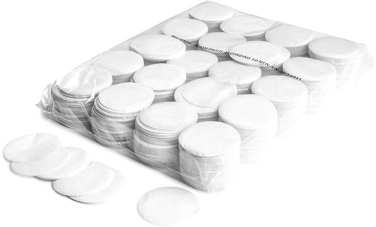 Magic FX Slowfall Konfetti Rund Ø 55mm - Weiß 1kg