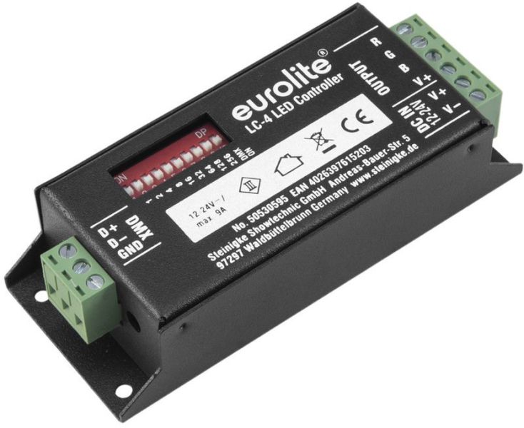 EUROLITE LC-4 LED Strip RGB DMX Controller