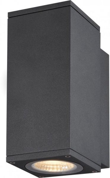 SLV ENOLA, applique extérieure, carré, S, anthracite, LED, 6W, 3000K/4000K, IP65