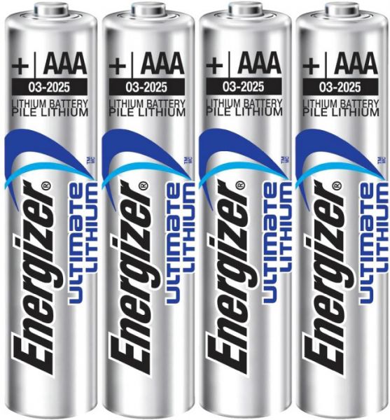 Energizer Ultimate Lithium - Batterie 4 x AAA