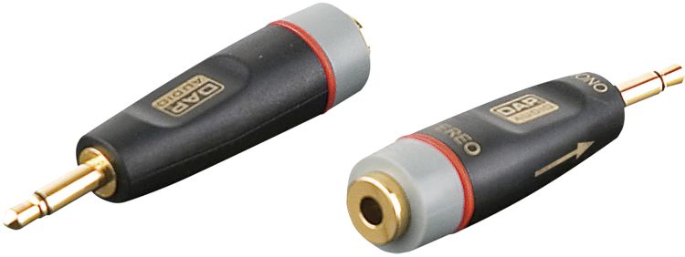 DAP XGA43 - Mini Jack/M mono > Mini Jack/F  Incl. 2x 10 kilo-Ohm