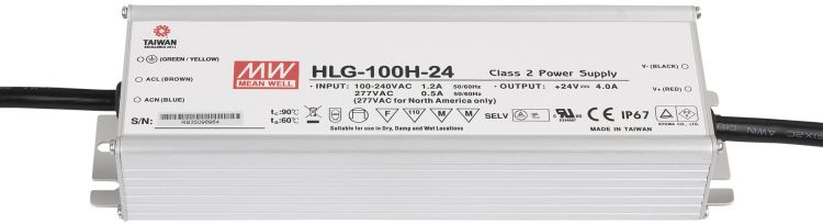 LED Power Supply IP67 24V 100W HLG-100H-24