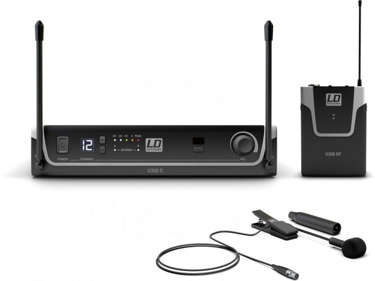 LD Systems U308 BPW Funksystem mit Bodypack und Blasinstrumenten Mikrofon