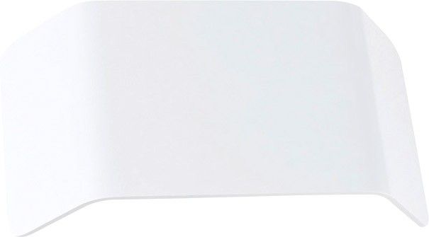 SLV MANA, Leuchtenschirm, Aluminium, weiß, L/H/T 27/13,5/6,5 cm
