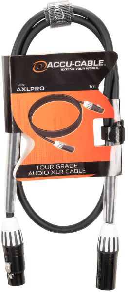 Accu Cable AXLPRO 1m  symmetrisches XLR-Kabel 
