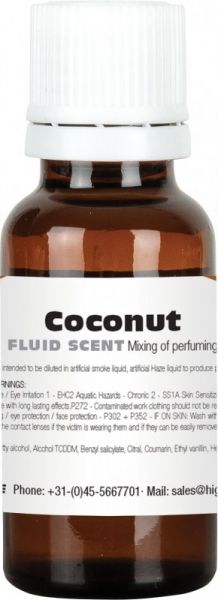 Showgear Fog Fluid Scent Cocos, 20 ml