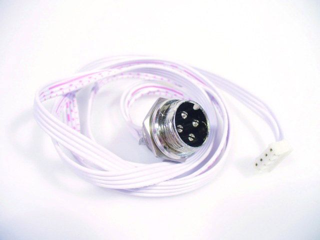 Einbaustecker 4 pol LED KLS-200 (lang)
