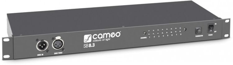 Cameo SB8.3 - 8-Kanal DMX Splitter / Booster (3-Pol)