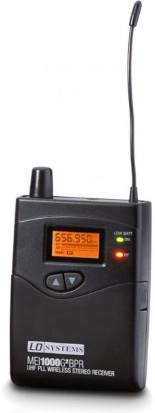 LD Systems MEI1000G2BPRB6 Empfänger, LDMEI1000G2 In-Ear Monitoring, Band 6