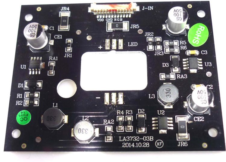 Platine (Endstufe) IP PAD (LA3732-03B)