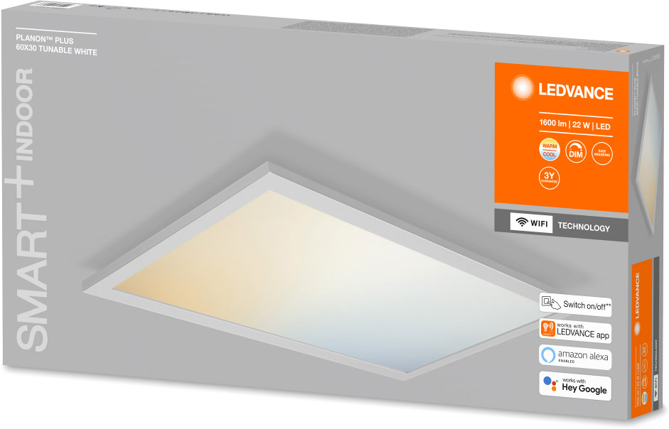 LEDVANCE Wifi SMART+ PLANON PLUS LED Panel Tunable Weiß 600X300 ...