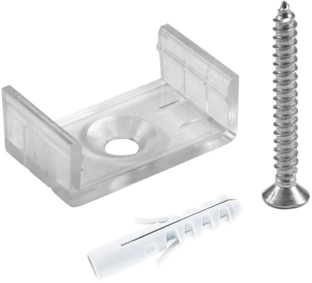 EUROLITE Halterung für U-Profil 20mm Kunststoff