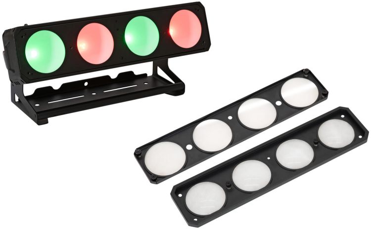EUROLITE Set LED PMB-4 COB QCL 30W Leiste + Diffusorscheiben LED-Bar