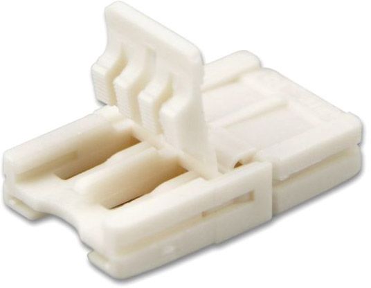 ISOLED Clip-Verbinder (max. 5A) für 4-pol. IP20 Flexstripes mit Breite 10mm, Pitch-Abstand >8mm