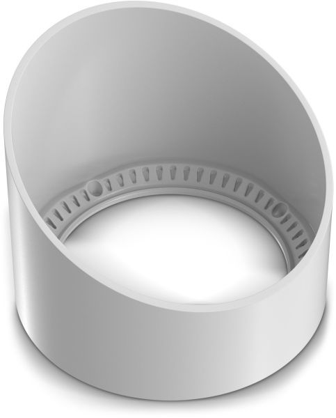 Cameo H1 HALF SNOOT WH - Halbe Streulichtblende für H1-Serie - Weiß