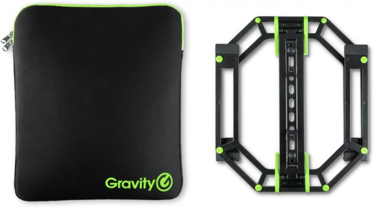 Gravity LTS 01 B SET 1 - Verstellbarer Ständer für Laptops und Controller