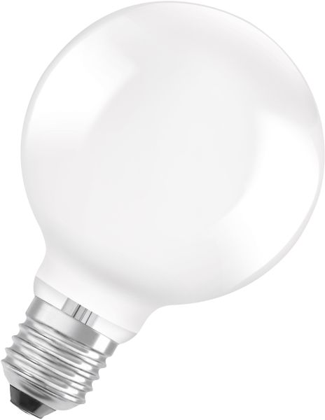 LEDVANCE LED Classic Globe 95 60 Energieeffizienzklasse A S 4W 830 matt E27
