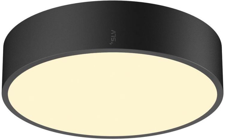 SLV MEDO® 30, Wand- und Deckenaufbauleuchte, rund, 2700/3000/4000K, 12W, Phasenabschnitt, 110°