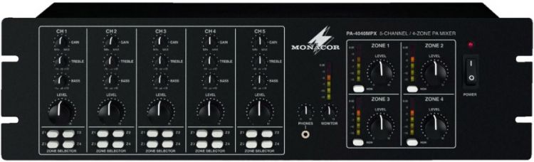 MONACOR PA-4040MPX ELA-Vorverstaerker