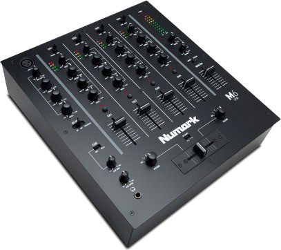 Numark M6 USB Black 4-KANAL USB DJ Mixer
