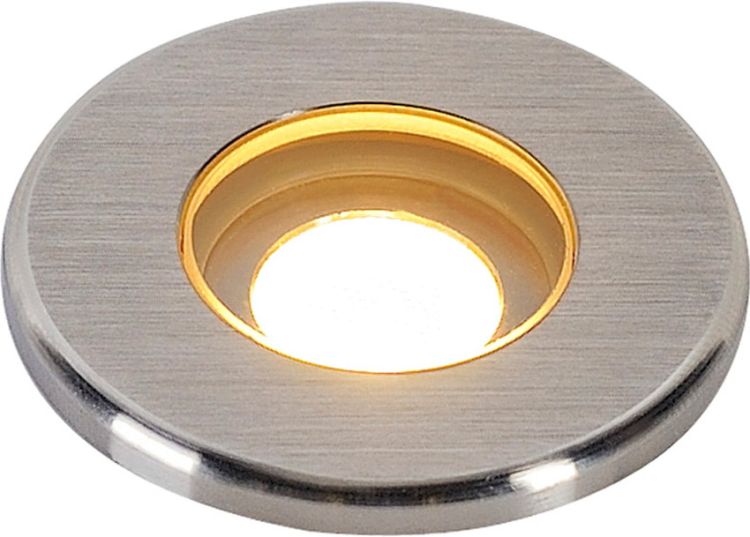 DASAR LED MINI, Bodeneinbau- leuchte, rund, Edelstahl 316, 2W, 3000K, 12-2