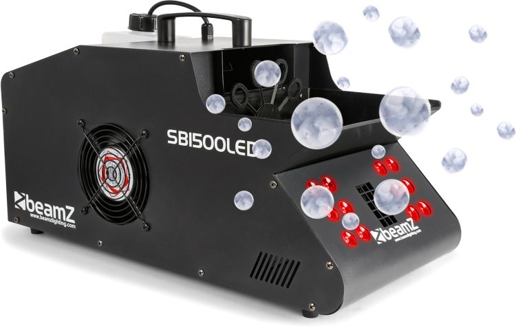 beamZ SB1500LED Nebel & Seifenblasenmaschine RGB LEDs -B-Stock-