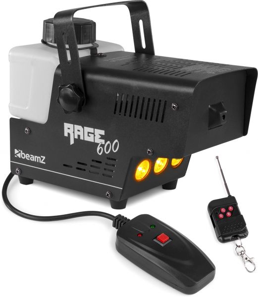 beamZ Rage 600LED Nebelmaschine mit Wireless Controller