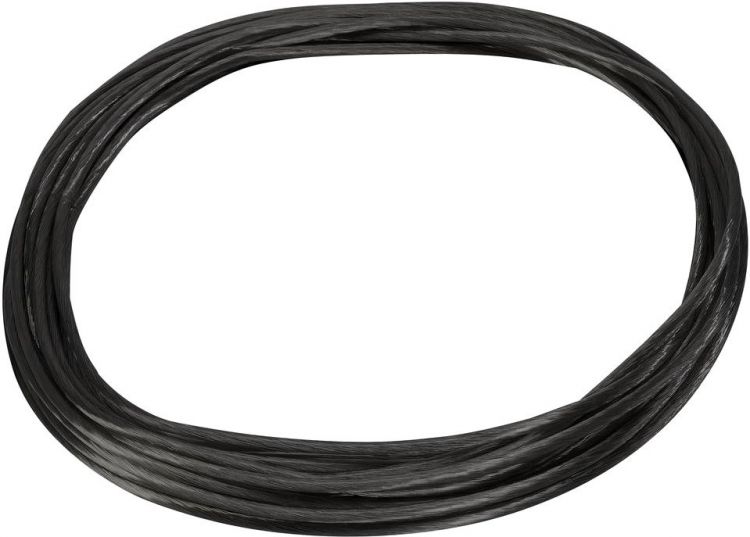 SLV TENSEO Niedervolt-Seilsystem, schwarz, 4mm², 10m