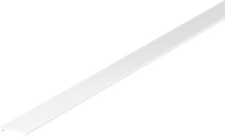 SLV ABDECKUNG, für GRAZIA 20, Kunststoff, flache Ausführung, 2m, gefrostet
