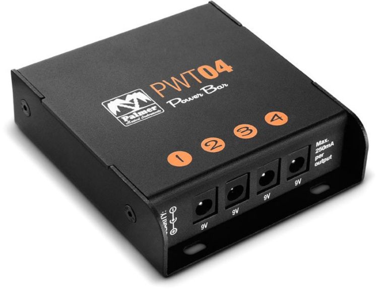 Palmer MI PWT 04 Universal Pedalboard Netzteil 4 Ausgänge
