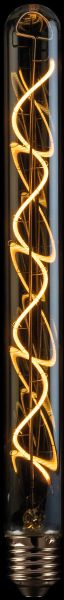 SHOWGEAR LED-Glühfadenlampe T9 300 mm – dimmbar – spiralförmiger Glühfaden