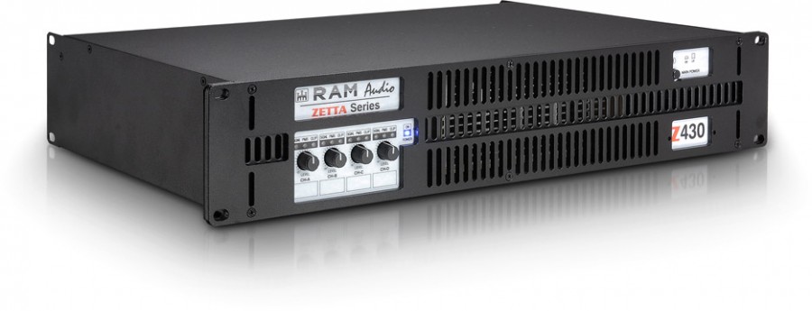 Ram Audio Zetta 430 Amplificador de PA 4 x 750 W Ohmios a buen precio en LTT