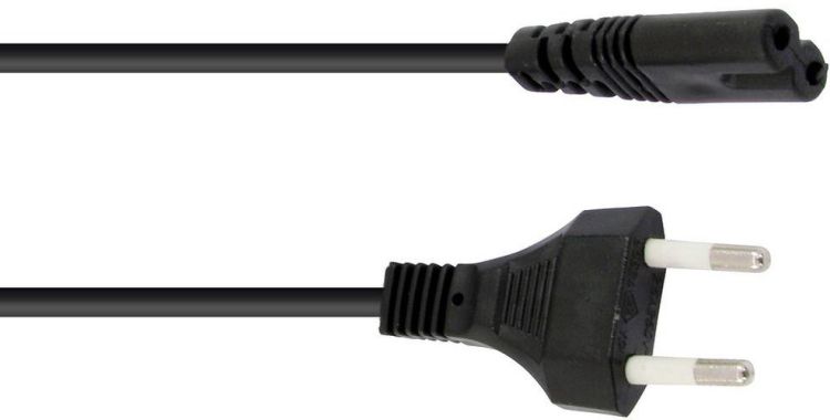 OMNITRONIC Euro Netzkabel 1,5m sw