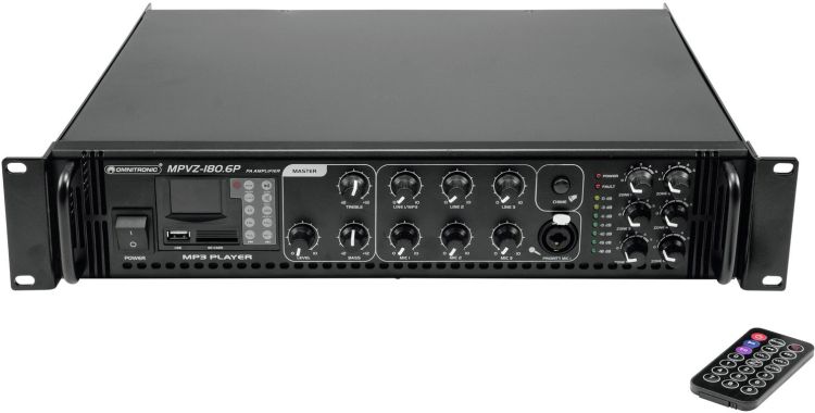 OMNITRONIC MPVZ-180.6P Mischverstärker