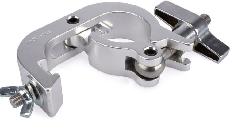 Riggatec Halbschellenhaken - Multi Clamp silber bis 250 kg (48 - 51 mm)